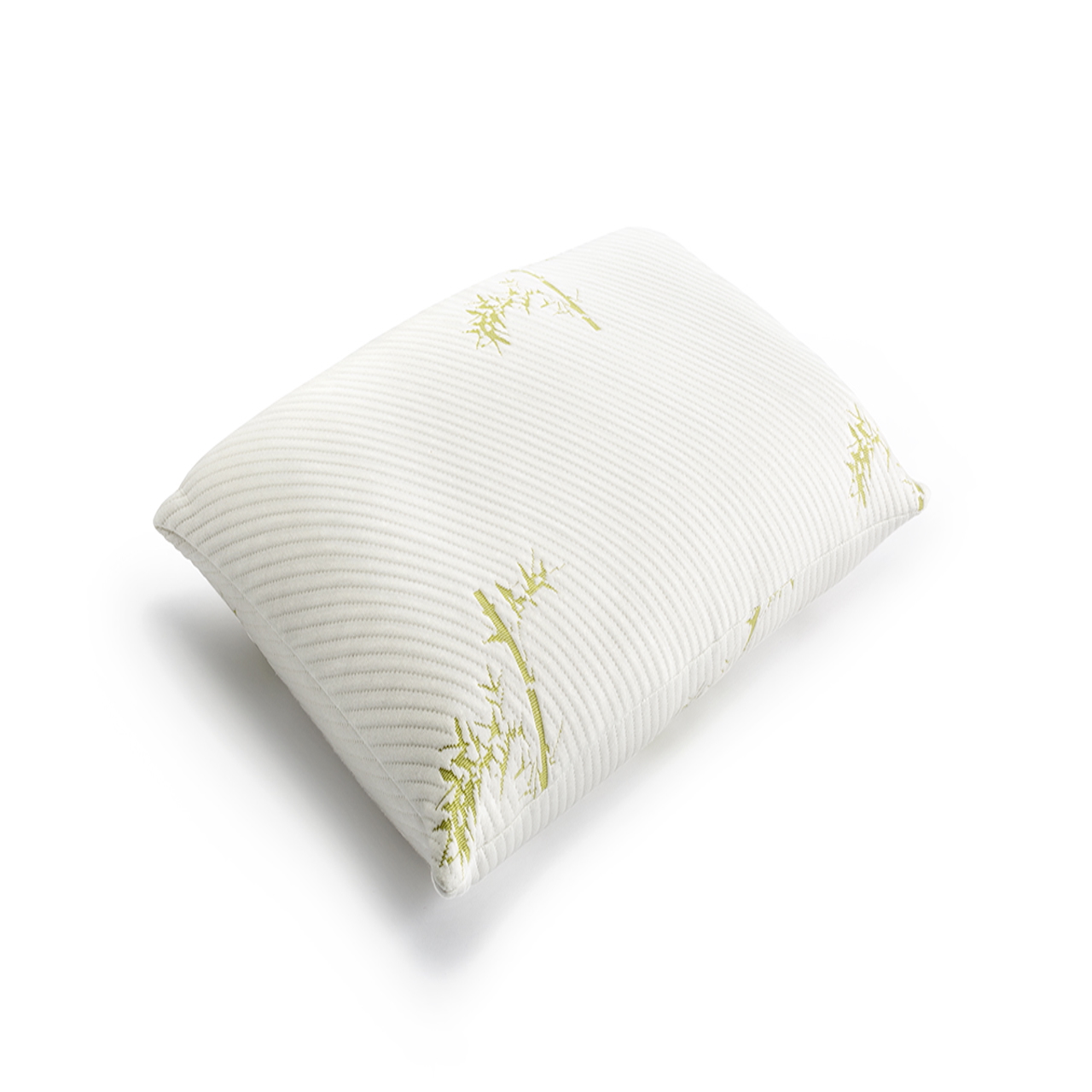 Paquete de 2 Almohadas Tamaño Estándar de Látex Natural con Funda de Bambú Lavable - Lester Organic Látex