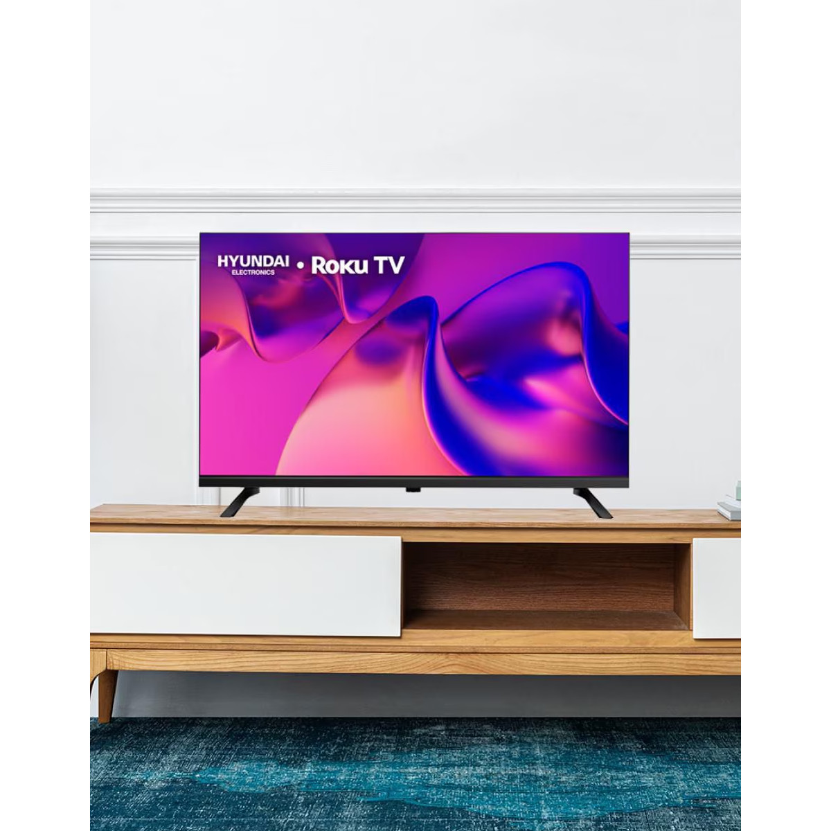 Pantalla Smart TV LED de 32 pulgadas HD HYLED3257RIM con Roku TV