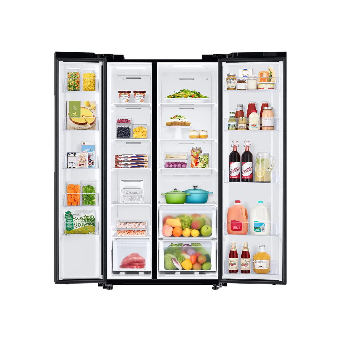 Refrigerador Samsung 28 Pies Cúbicos Side by Side RS28T5B00B1