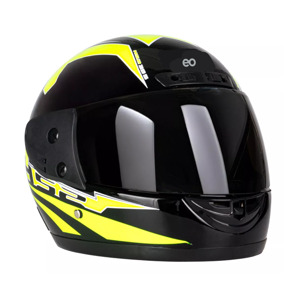 Casco Para Motocicleta Con Visor Protector Talla M Azul (Dark Blue)