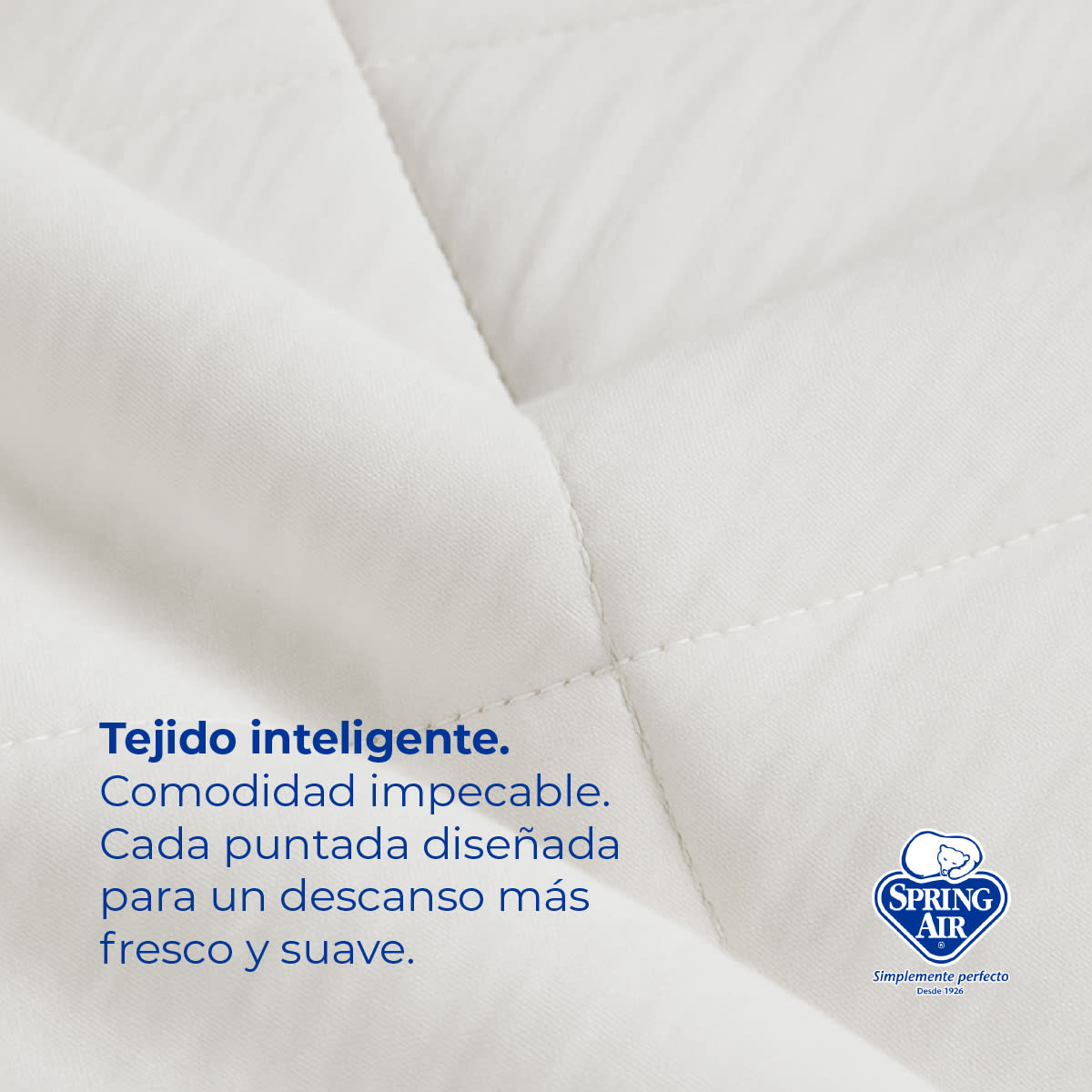 Cubre Colchón Queen Size Dream Top, Extra Confort Tecnología Skin System