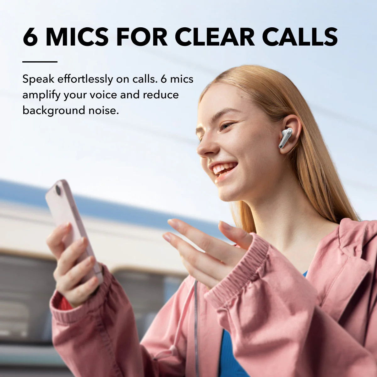 Audifonos Bluetooth Soundcore Liberty 4 Cancelación Ruido Blanco