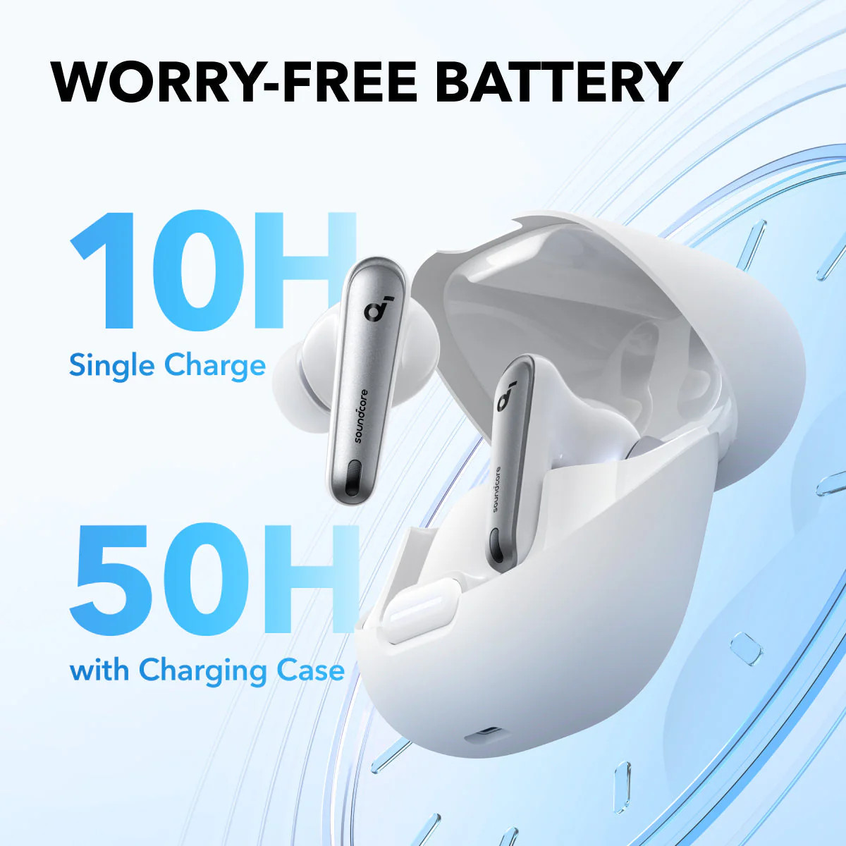 Audifonos Bluetooth Soundcore Liberty 4 Cancelación Ruido Blanco