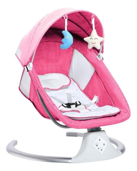 Columpio Para Bebé Aeiou Ws-hb14 Delux 3 En 1 Mecedora rosa