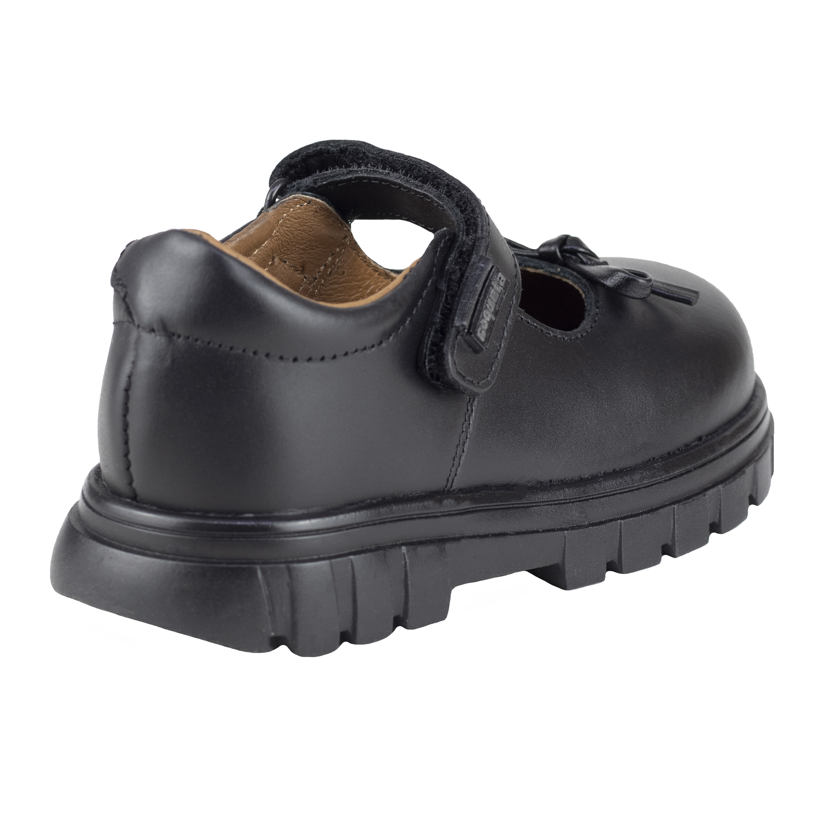 Zapatos Escolar Coqueta Niña Estilo 125000-a Negro Moderno
