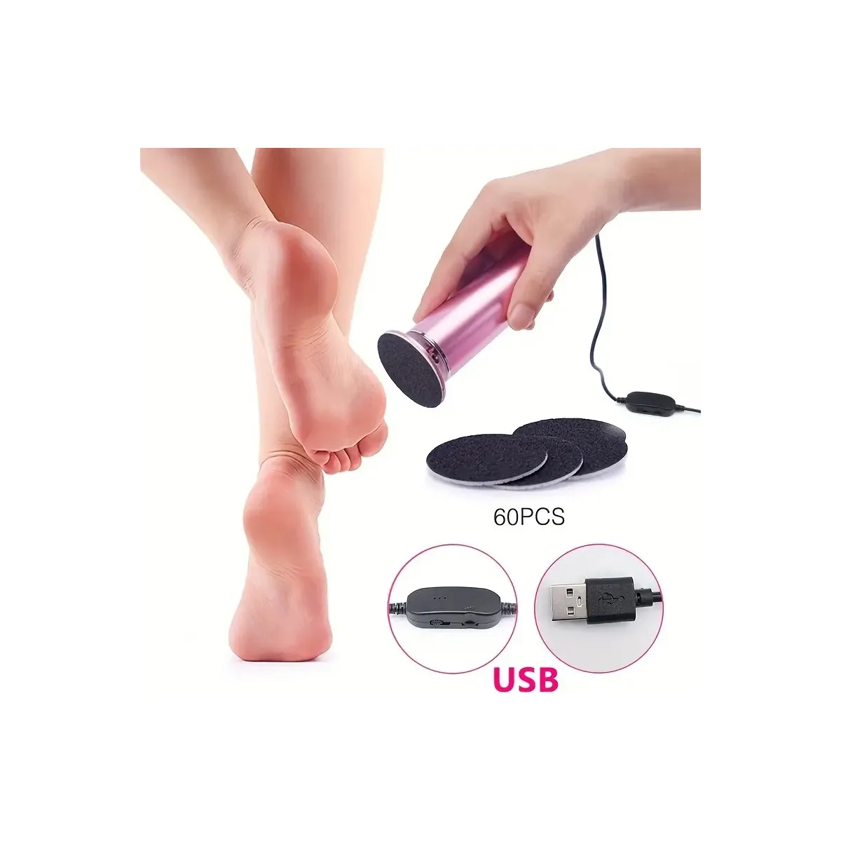 Removedor Callos Pedicure Exfoliante Lima Pies