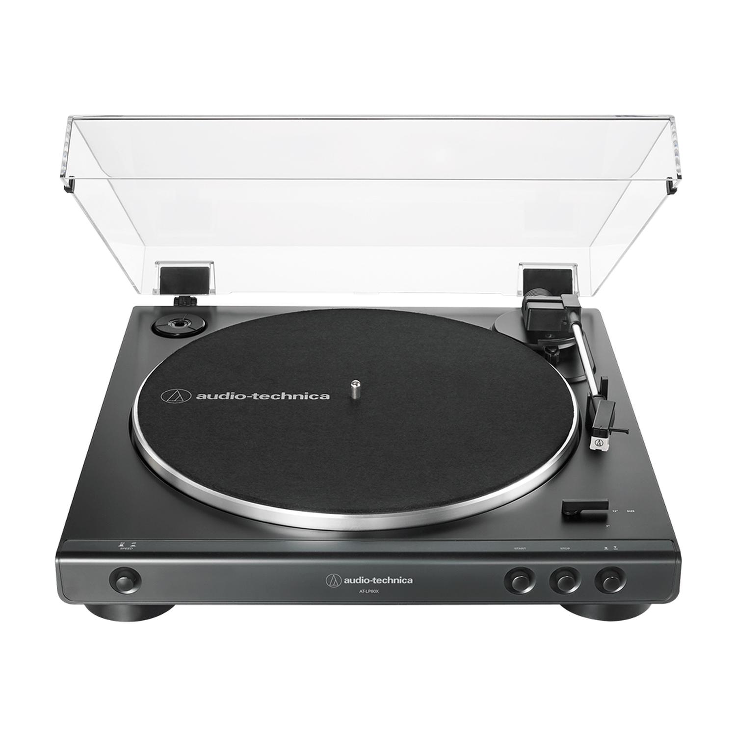 Tocadiscos de Transmisión por Correa AT-LP60X-BK Audio-Technica