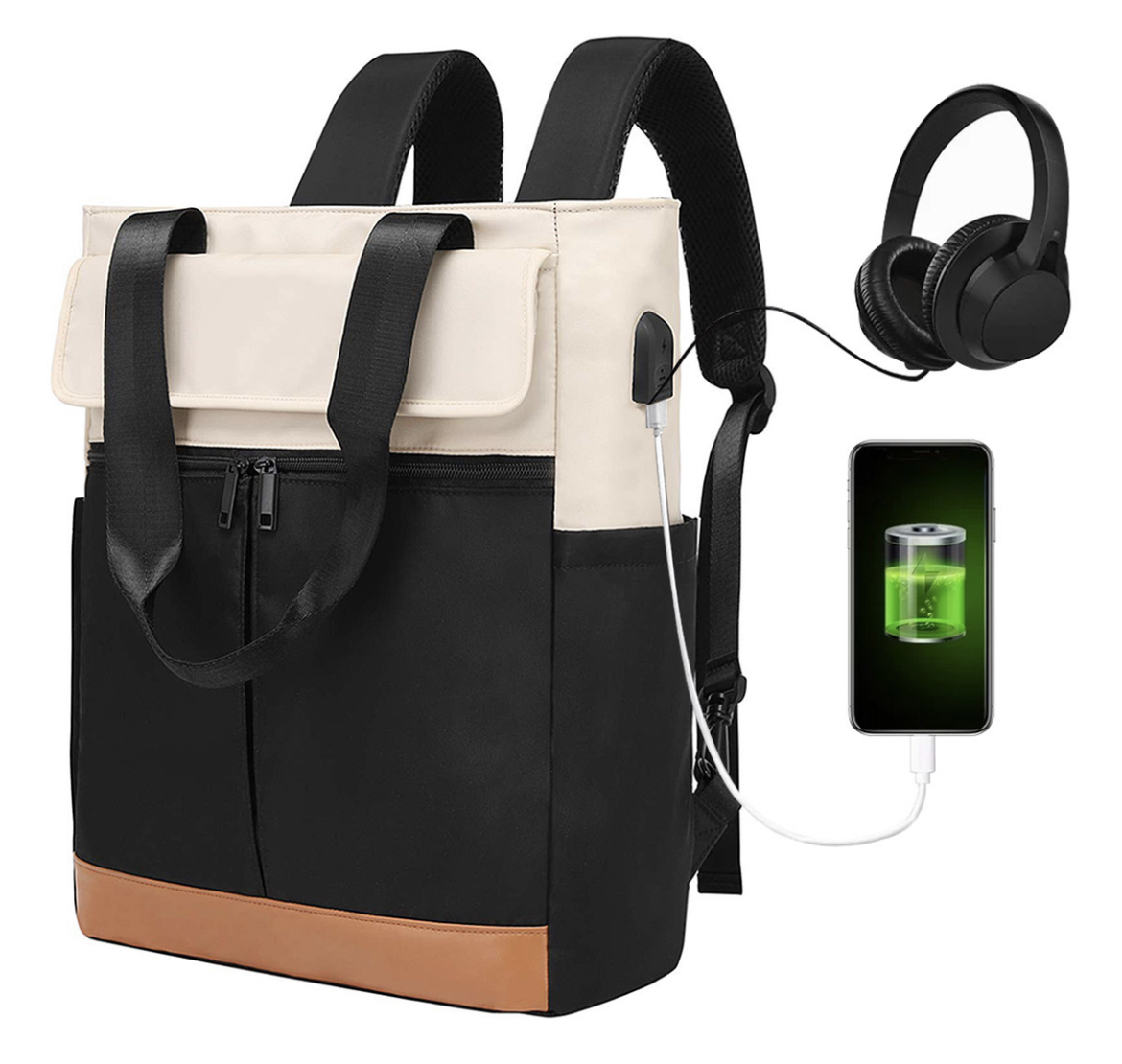 Mochila De Viaje , Mochila Para Laptop De 15.6 Pulgadas , Mochila Para Hombres Mujeres , Aprobado Por Avión 30 Kg