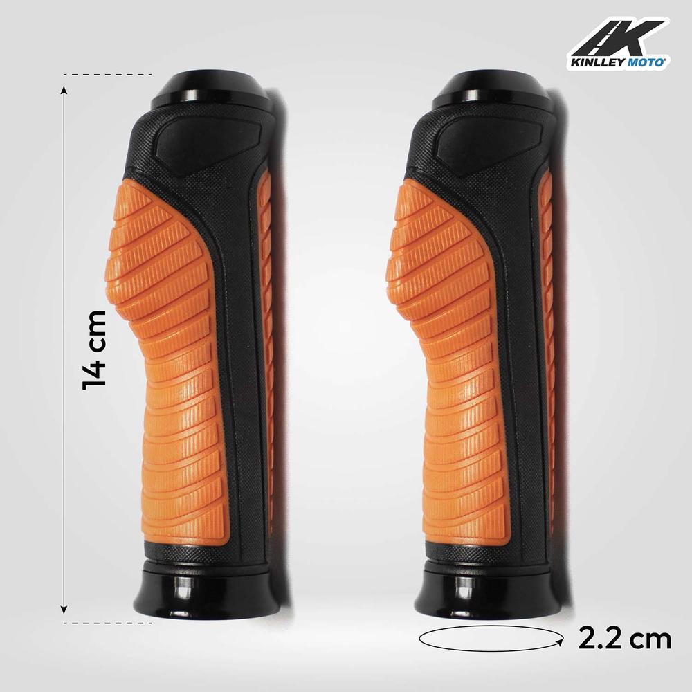 Puños De Goma Naranja Xl-241