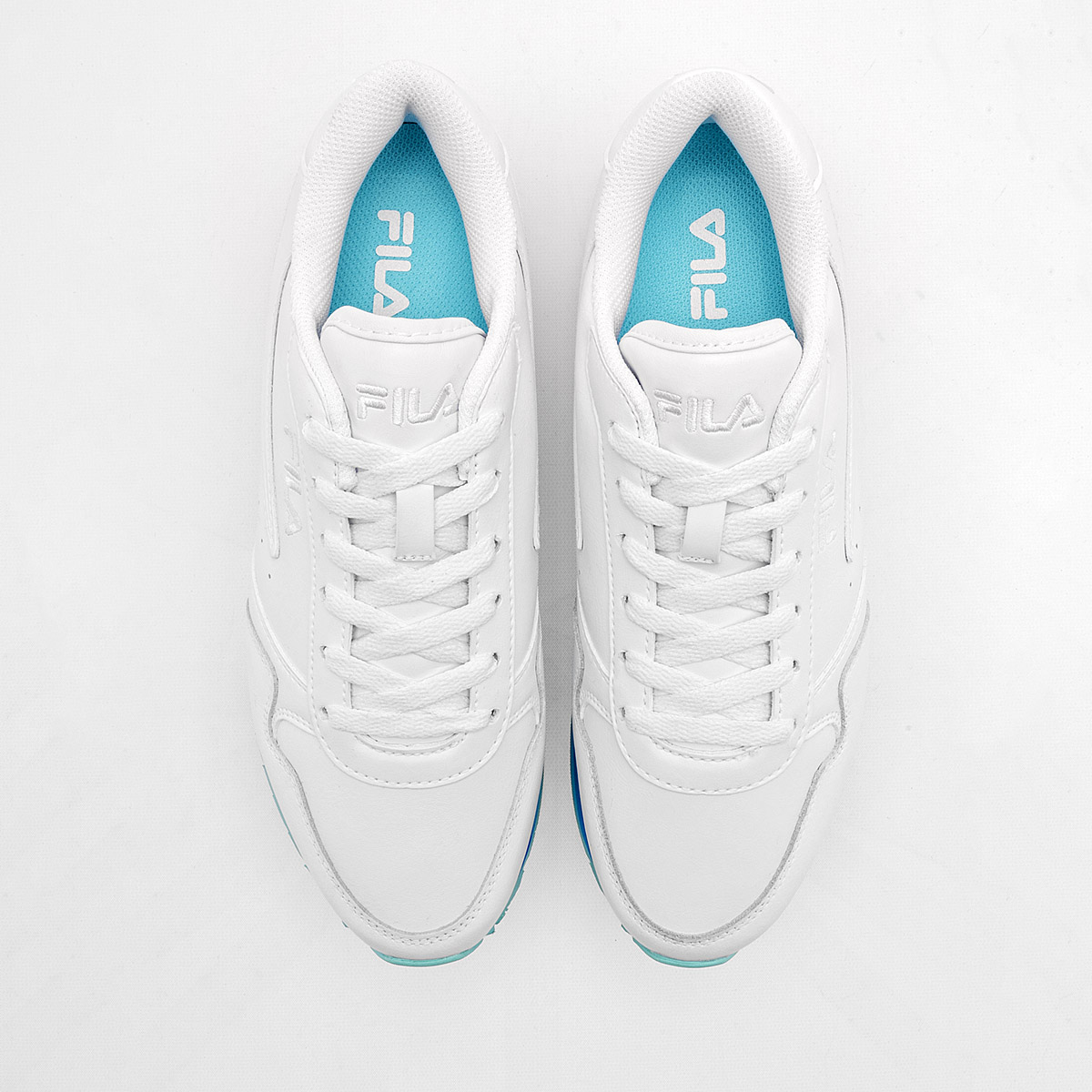 FILA Fila Orbit Stripe TENIS MUJER CASUAL CHUNKY PLATAFORMA 4 CM COLOR BLANCO