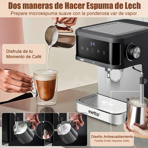 Cafetera De Espresso Electrica Portatil Profesional 20 Bares