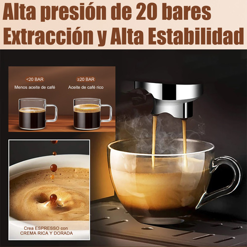 Cafetera De Espresso Electrica Portatil Profesional 20 Bares