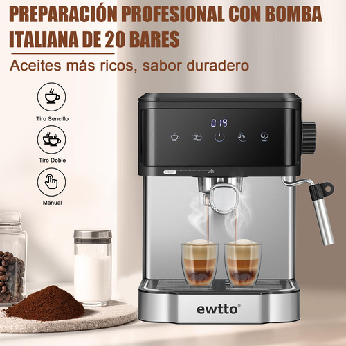 Cafetera De Espresso Electrica Portatil Profesional 20 Bares