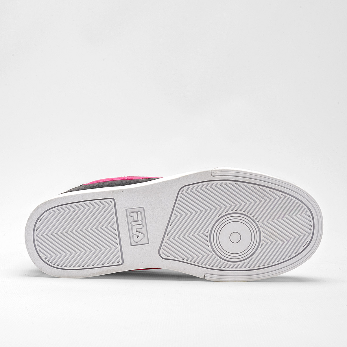 FILA Everge TENIS MUJER CASUAL DE BOTA COLOR NEGRO BLANCO ROSA