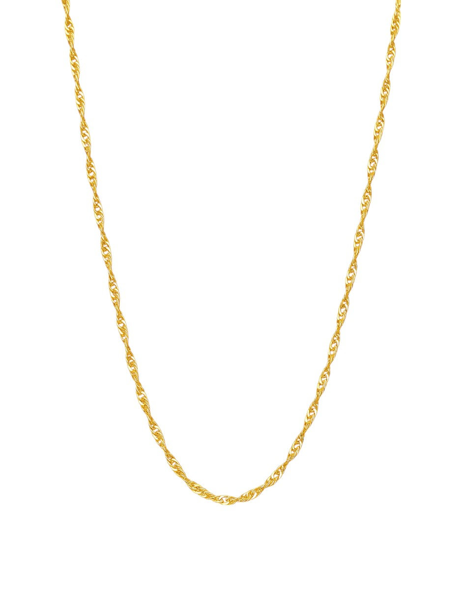 Kit Cadena Con Medalla Virgencita 3 Oros 14 K + Obsequio