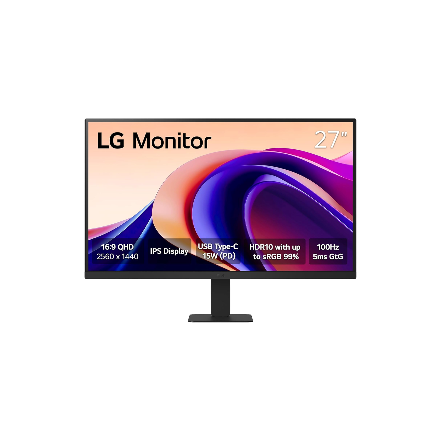Monitor LG 27 pulgadas 27U631A QHD 100Hz IPS HDMI USD TIPO C
