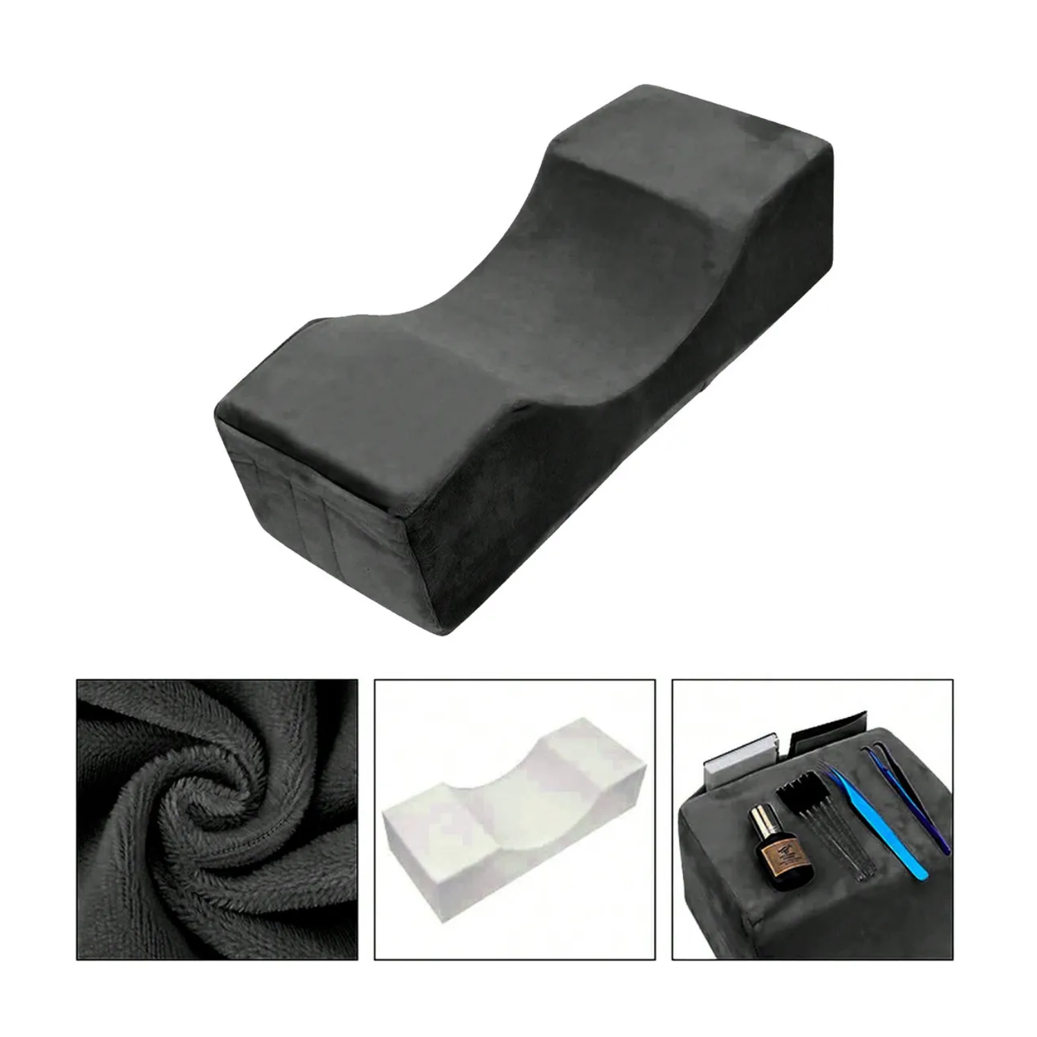 Cojín Almohada Spa Extensiones De Pestañas 1x1 Maquillaje