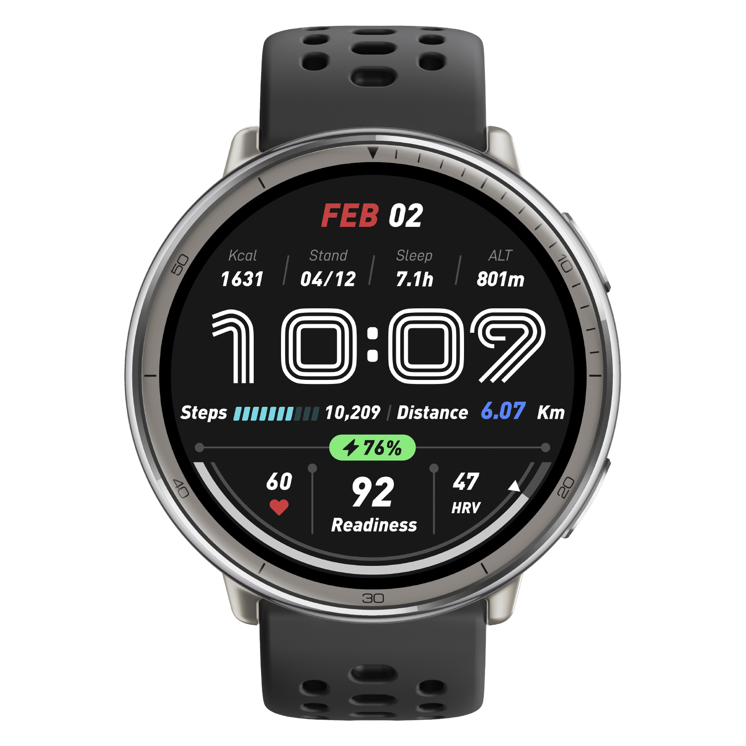 Smartwatch Amazfit Active 2 Negro 
