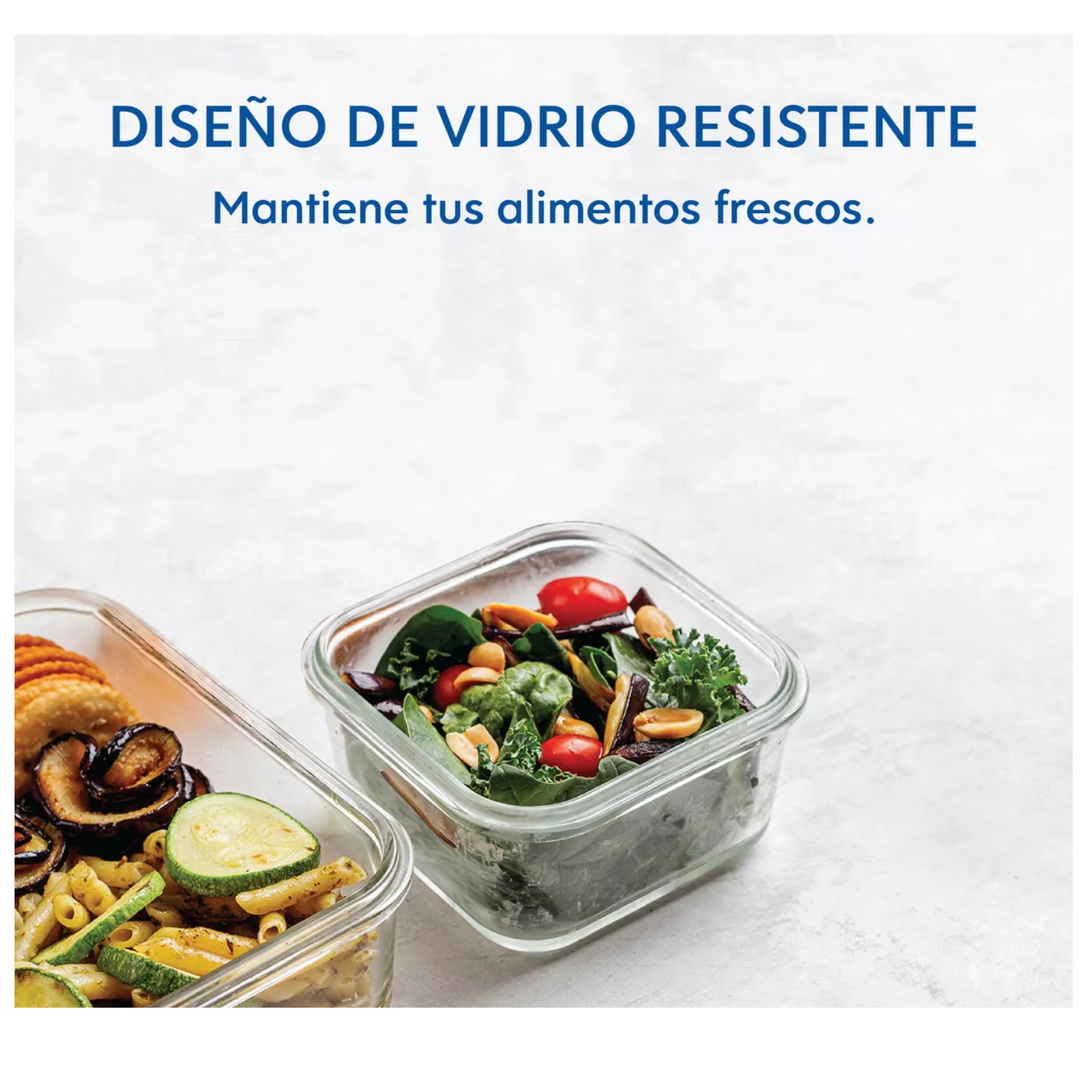Set de 12 Contenedores de Vidrio Herméticos con Tapa – Styrka CJC02 (24 Piezas)