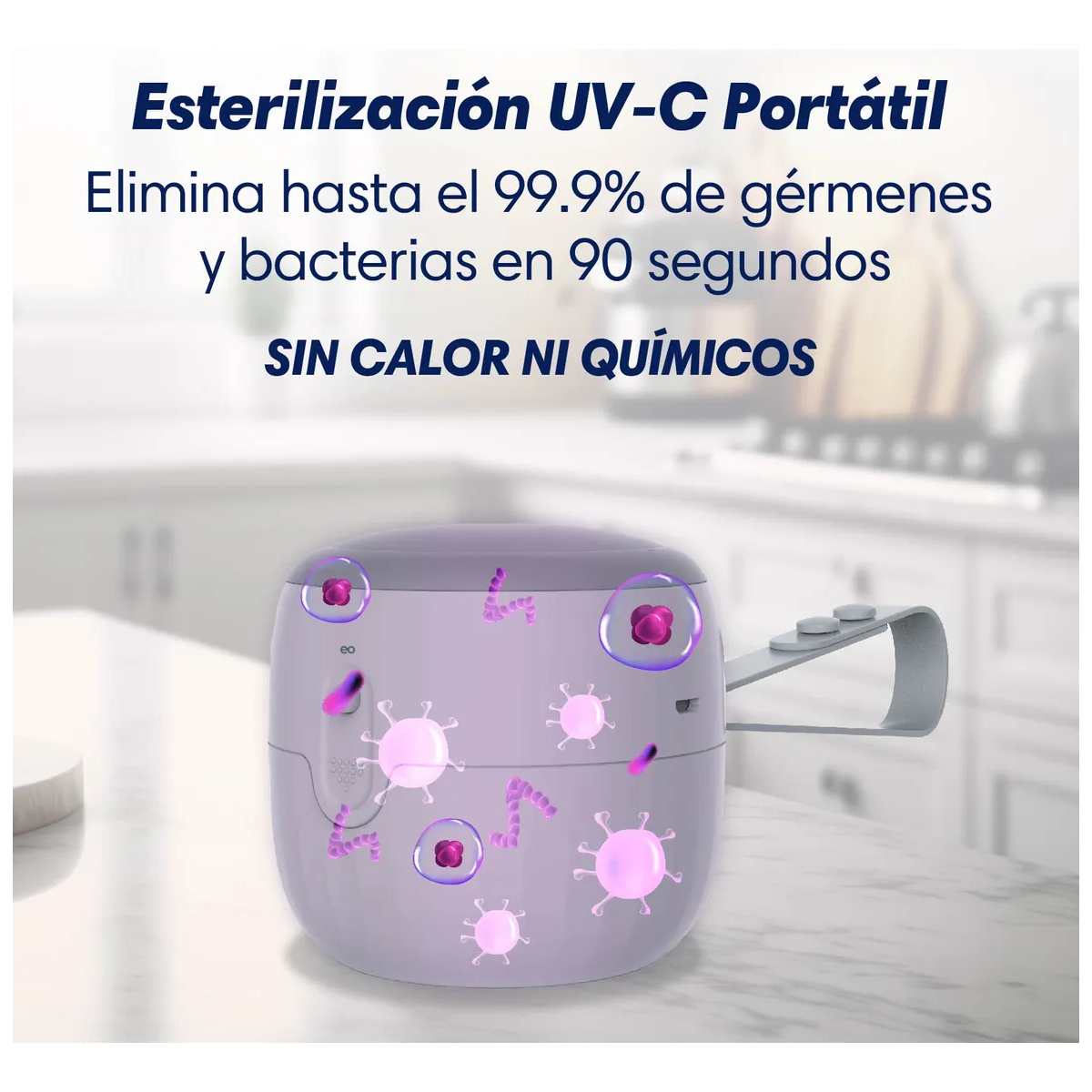 Esterilizador EUV01 uv portátil para accesorios de bebé 5V