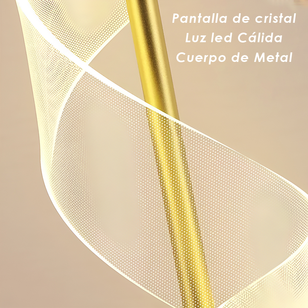 CITYLUZ LÁMPARA DE MESA DECORATIVA 10W LED INTEGRADO 48CM X 19CM INCLUYE 1 UNIDAD