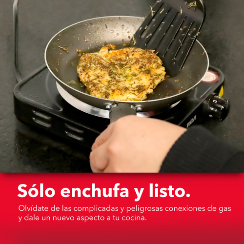 Rca Parrilla Electrica De Espiral Rc1000n Cocina Hogar Color Negro