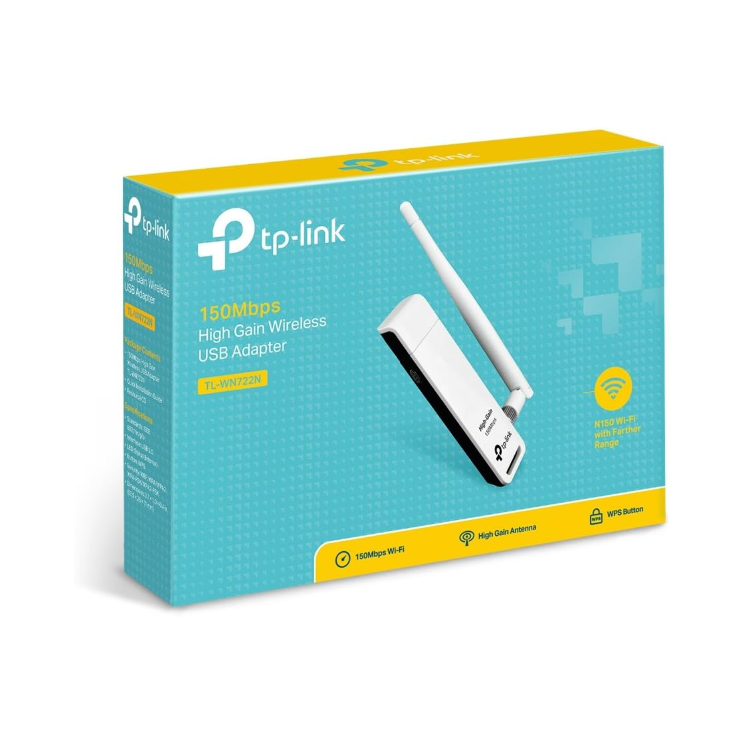 Tarjeta De Red Tp-Link Inalambrica USB TL-WN722N