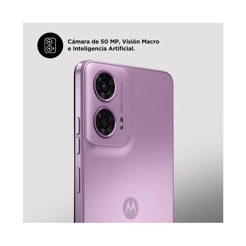 Motorola G24 128Gb 8Ram Dual Sim Color Rosa Nuevo  Liberado