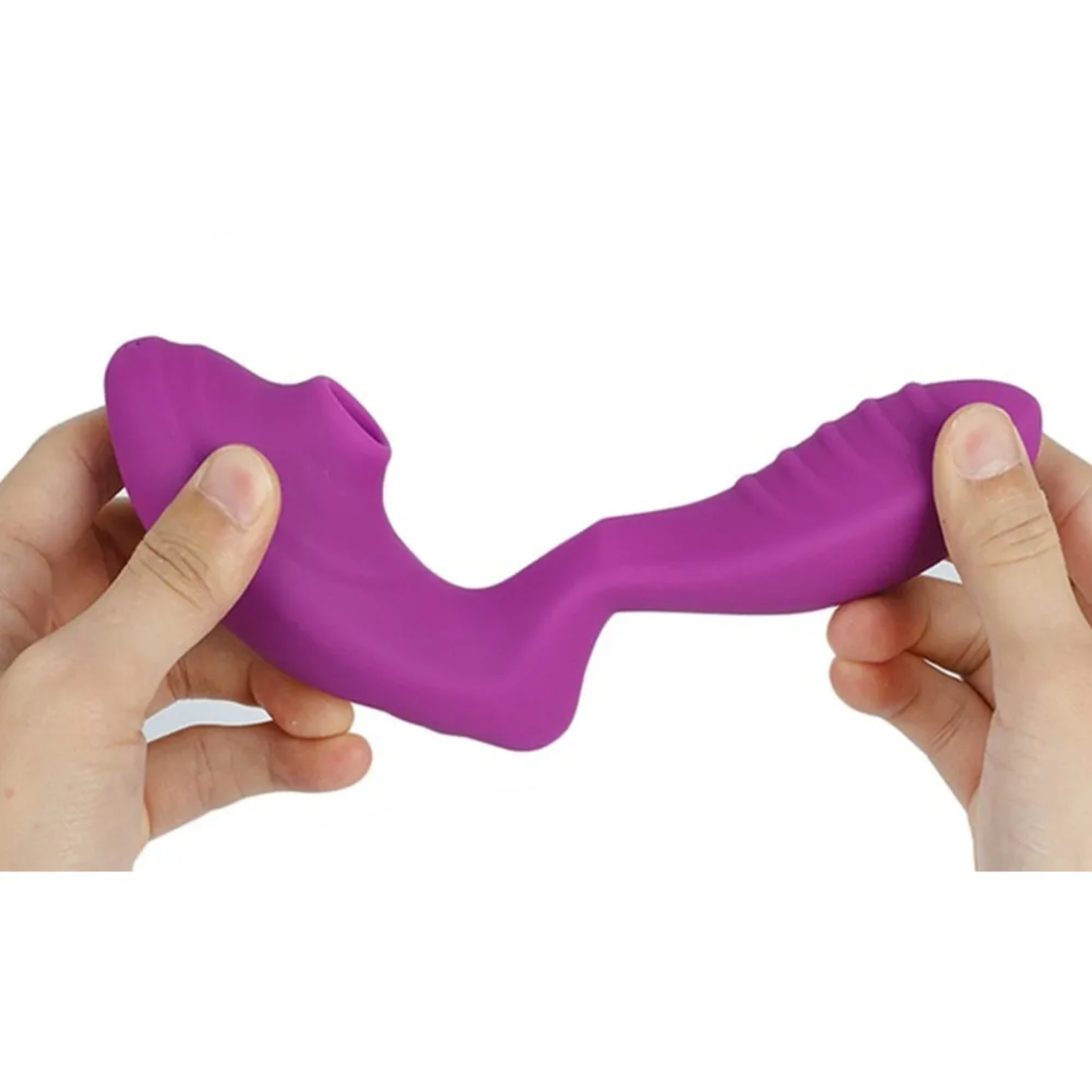 Vibrador C/succionador De Clítoris Y Estimulador De Punto G