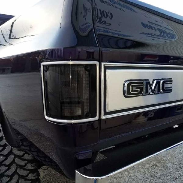 Calaveras ahumadas compatibles Chevrolet C10 Cheyenne 81–91