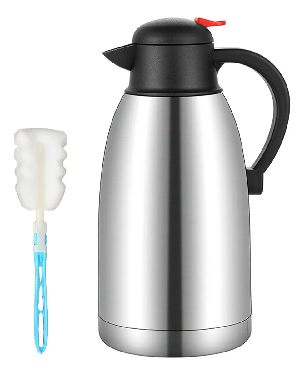 Jarra Térmica Para Café O Te De Acero Inoxidable 2.0 Lts
