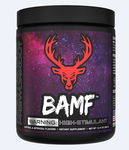 BAMF High Stimulant Nootropic Pre-Workout-Pre-entrenamiento nootrópico con alto contenido de estimulantes BAMF
