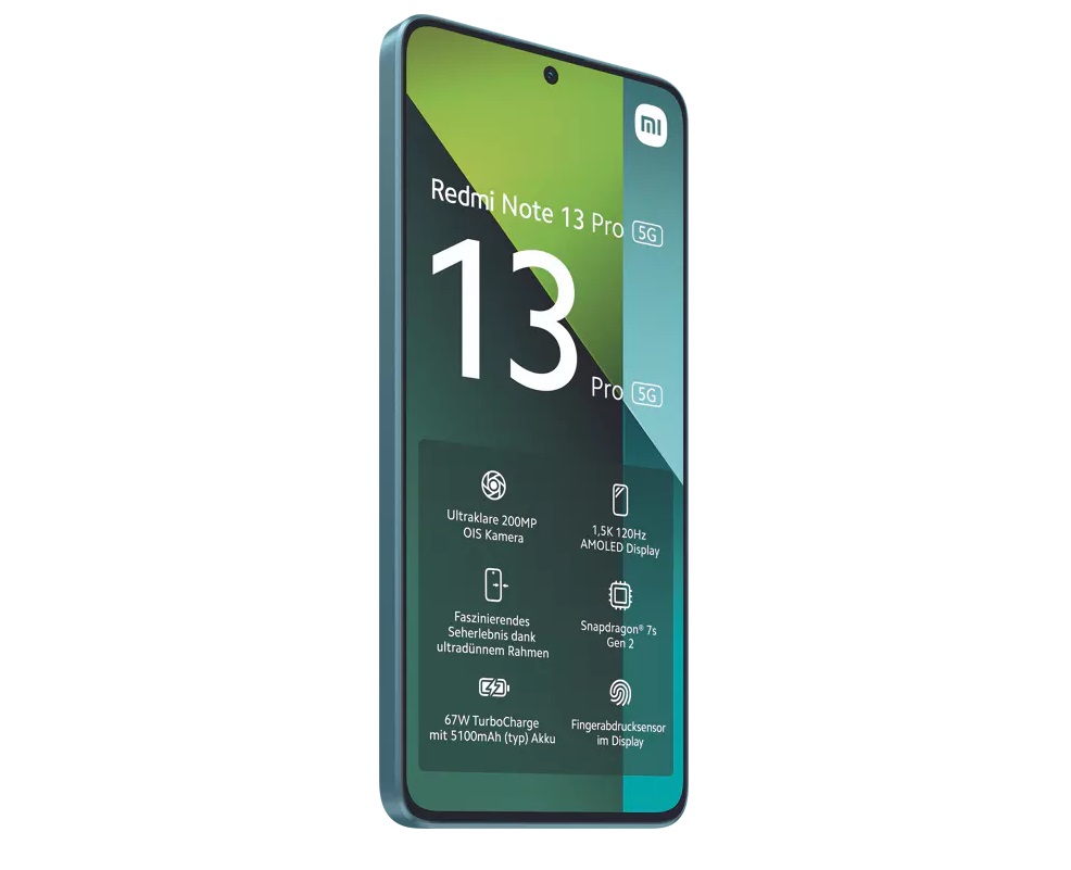 Xiaomi Note 13 Pro 5G 256Gb 8Ram Color Ocean Nuevo Libre