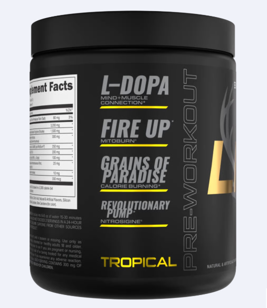 LFG Burn Thermogenic Pre-Workout-Pre-entrenamiento termogénico LFG Burn 