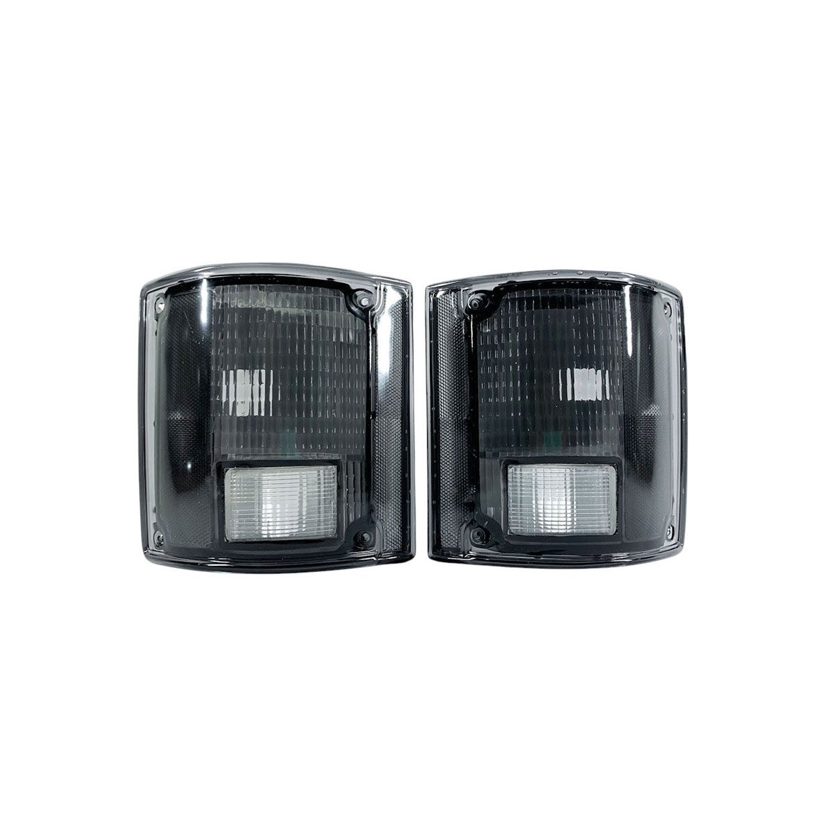 Calaveras ahumadas compatibles Chevrolet C10 Cheyenne 81–91
