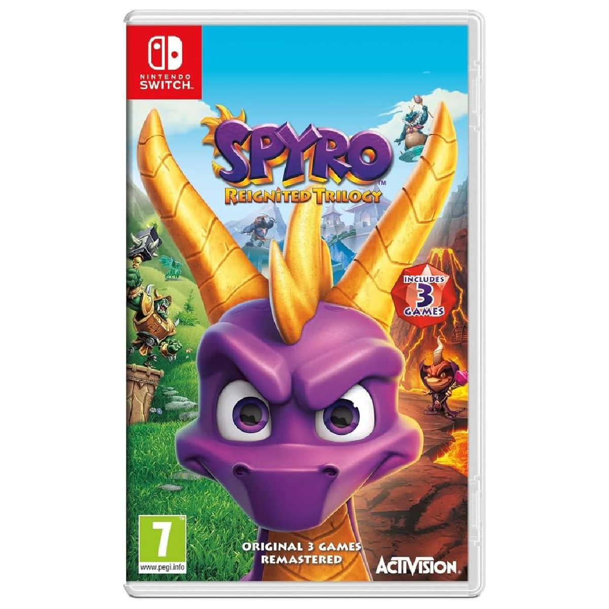 Nintendo Switch Juego Spyro Reignited Trilogy (Europeo)