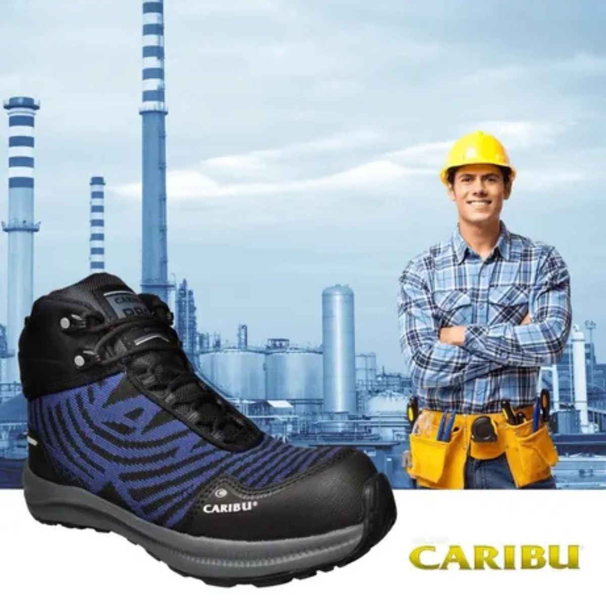 Bota Caribú 340 Industrial Con Casco
