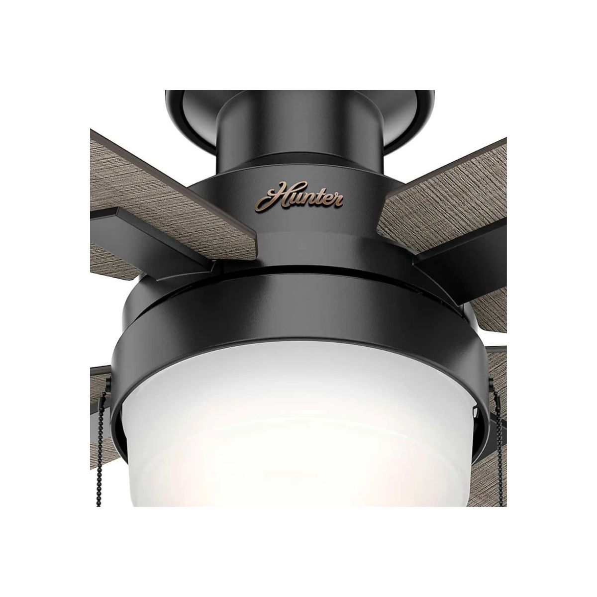Ventilador De Techo Port Haven LP Con luz LED 44" HUNTER  50178​