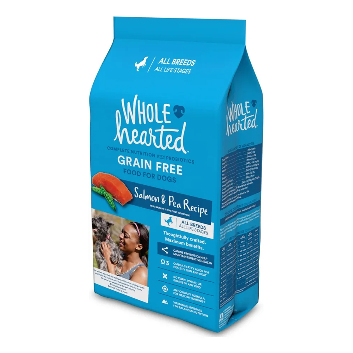 Wholehearted Alimento Natural Perro Grainfree Salmón 11 Kg