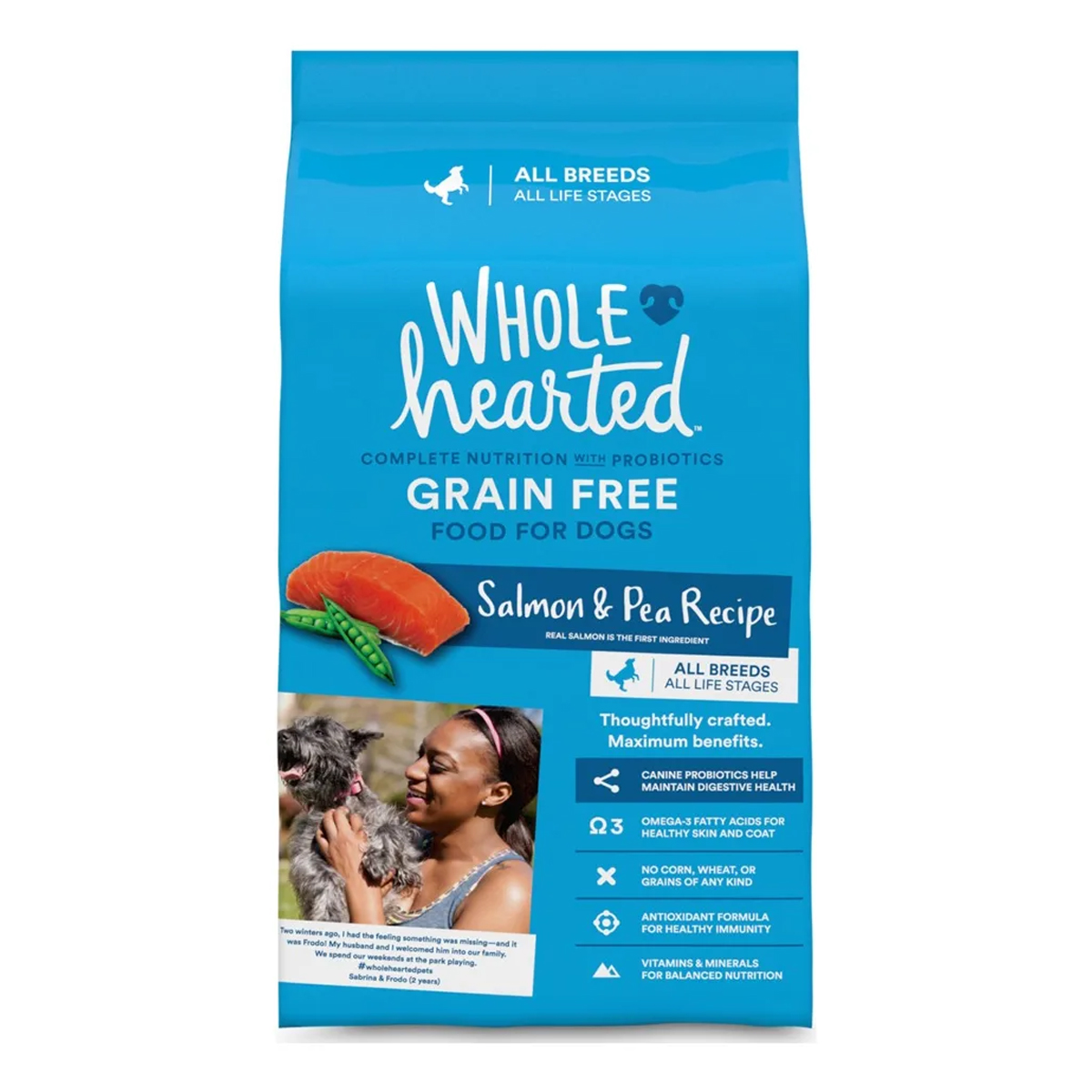 Wholehearted Alimento Natural Perro Grainfree Salmón 11 Kg