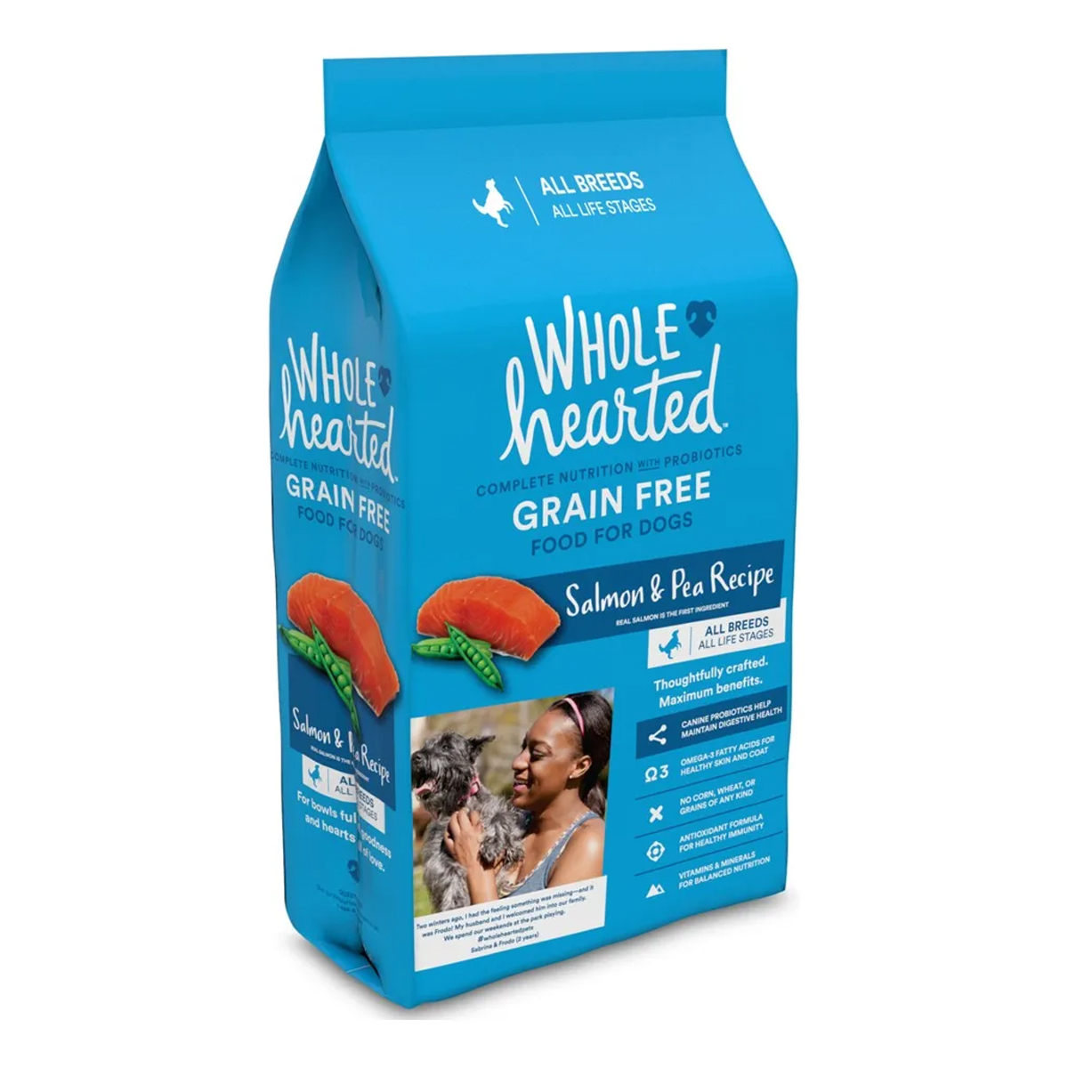 Wholehearted Alimento Natural Perro Grainfree Salmón 11 Kg