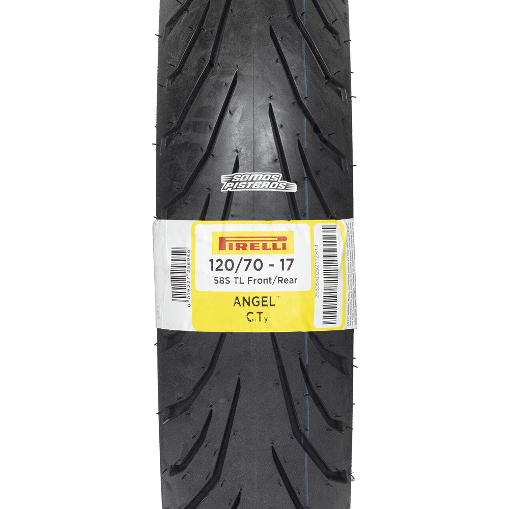 Llanta 120/70 17 58s sc Angel City Pirelli 150z 200z Trasera