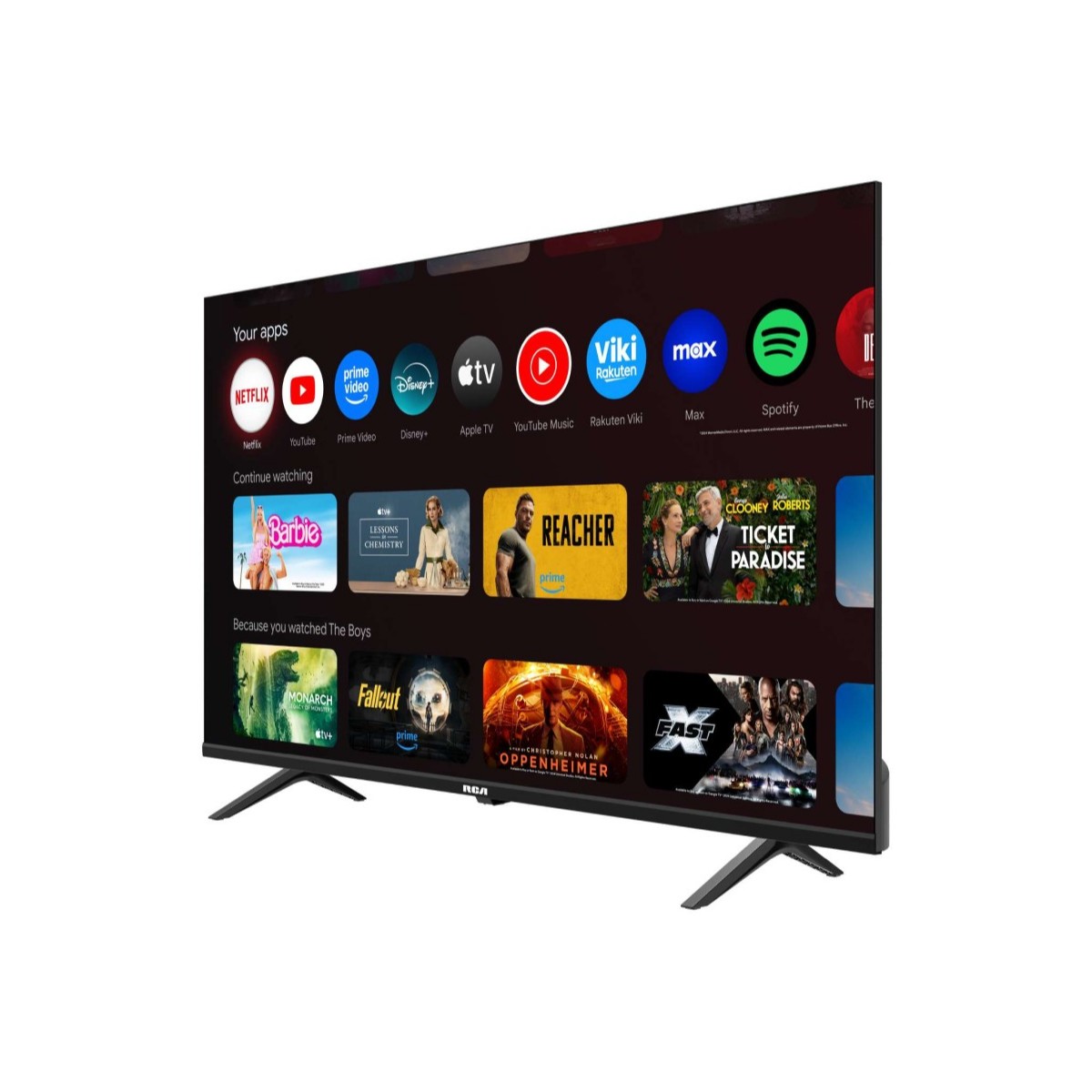 Televisión Pantalla 43 Pulgadas RCA Google TV FHD R43M-F4G