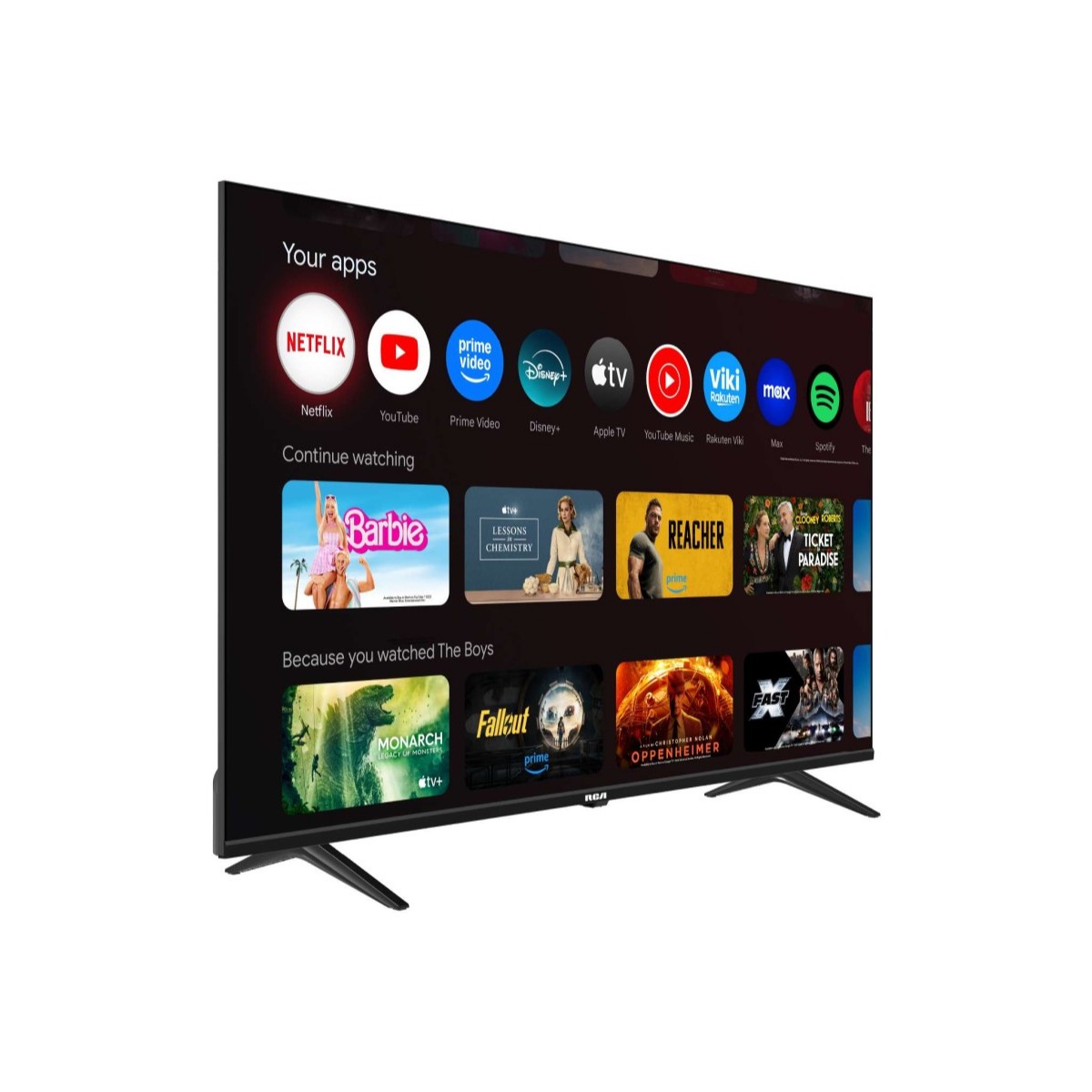 Televisión Pantalla 50 Pulgadas RCA Google TV 4K UHD R50M-U4G