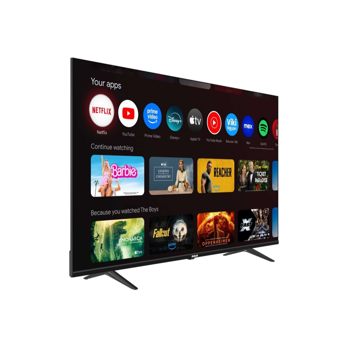 Televisión Pantalla 55 Pulgadas RCA Google TV 4K UHD R55M-U4G