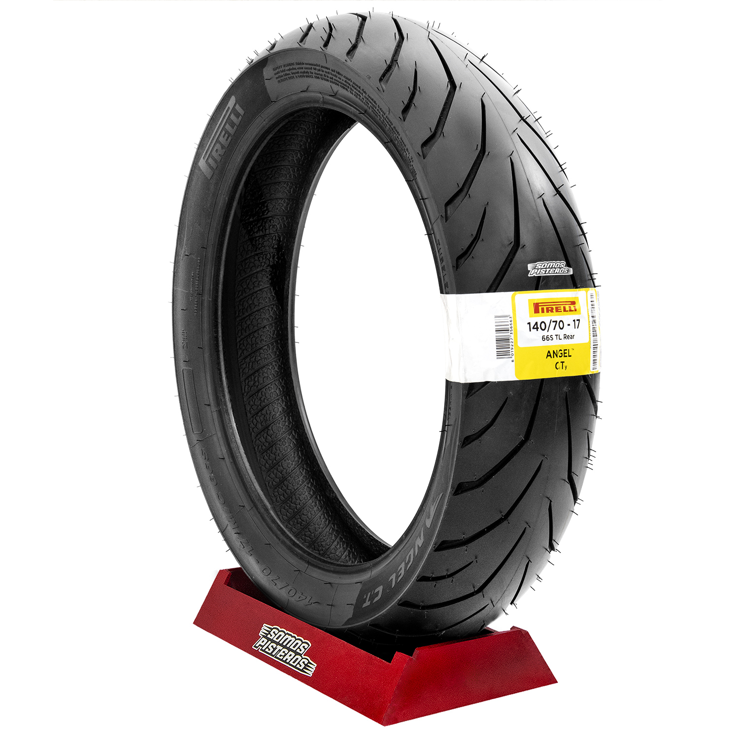 Llanta 140/70-17 66S sc Angel City Pirelli R3 ktm Gixxer