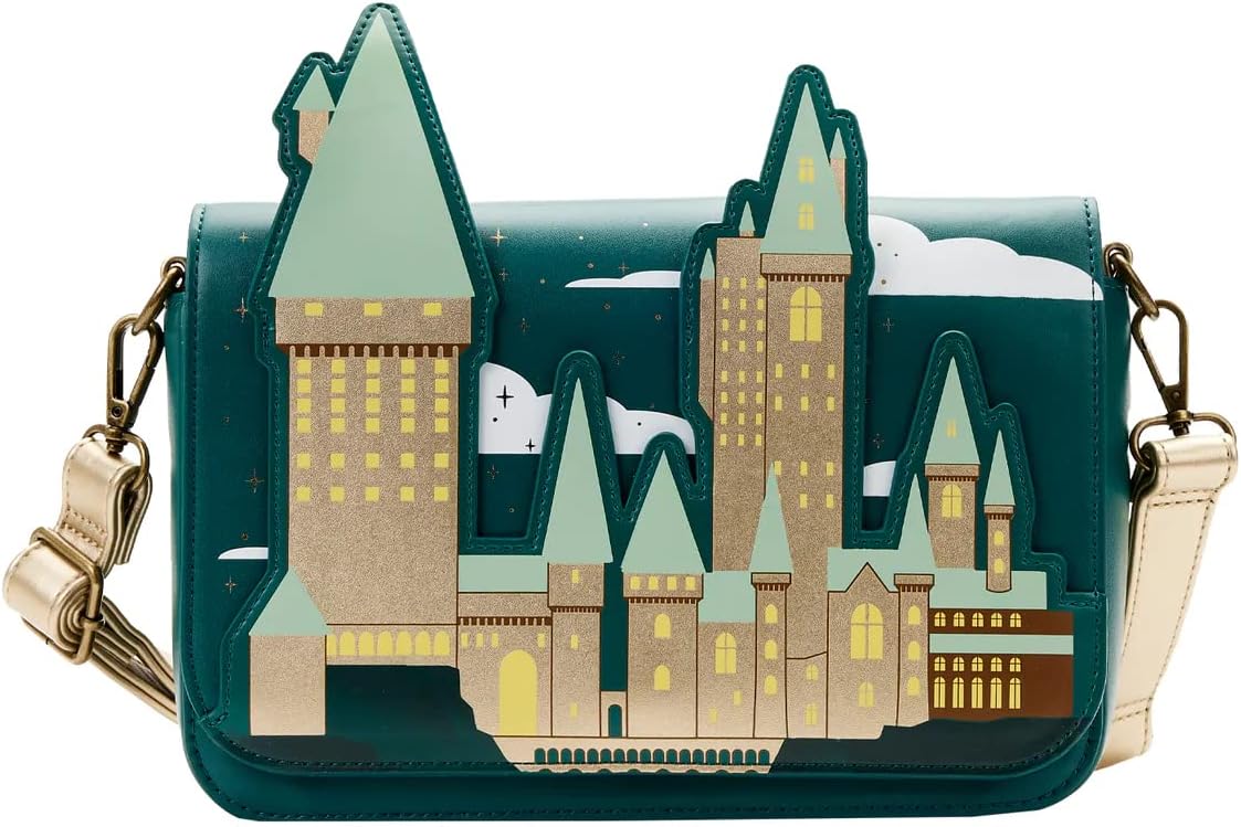 Hogwarts crossbody Loungefly Harry Potter con monedero monedero