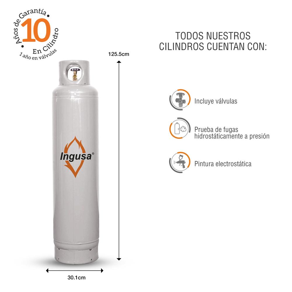 CILINDRO PARA GAS LP 30 Kgs.