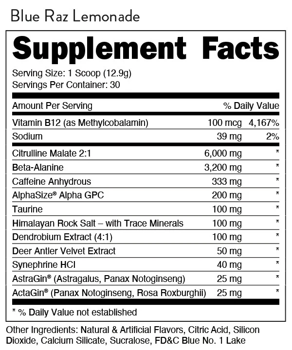 Woke AF - High Stimulant Pre-Workout-Woke AF - Pre-entrenamiento con alto contenido de estimulantes