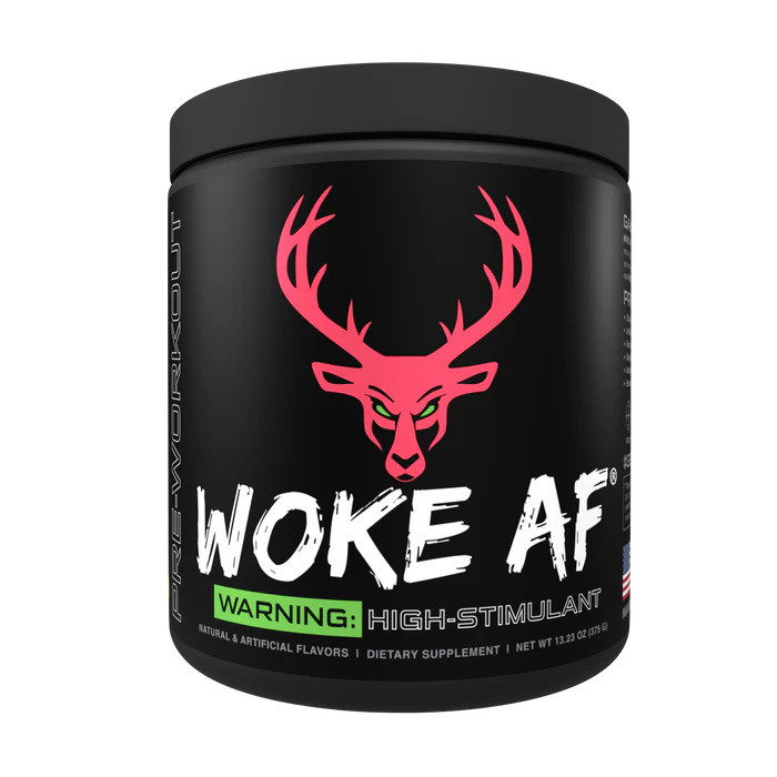 Woke AF - High Stimulant Pre-Workout-Woke AF - Pre-entrenamiento con alto contenido de estimulantes